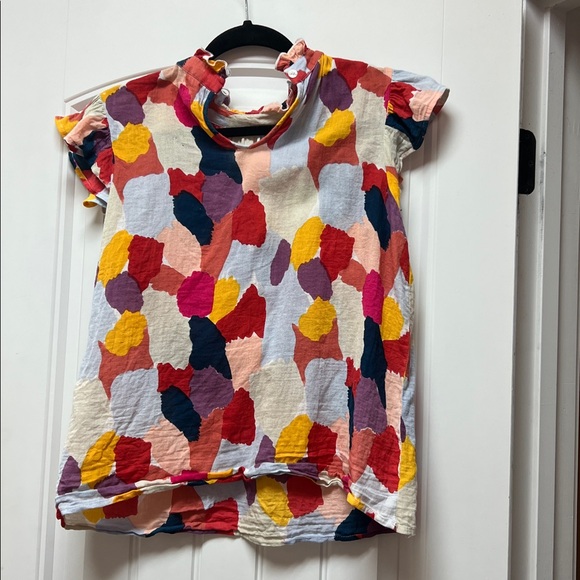 THML Multicolor Abstract Blouse - Picture 4 of 4